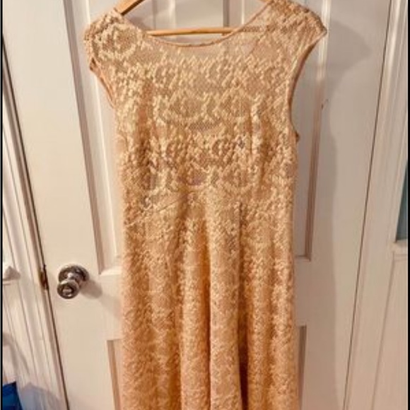 Kay Unger rum pink womens dress - Picture 2 of 5